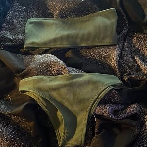 strapless zaful bathing suit